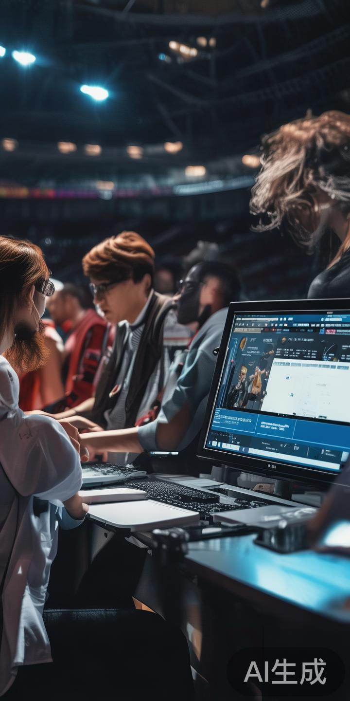全面解析爱赢体育官网电竞赛事现场直播与现场报道精彩瞬间 现场报道不仅仅是简单地转述比赛过程,更需要专业团队